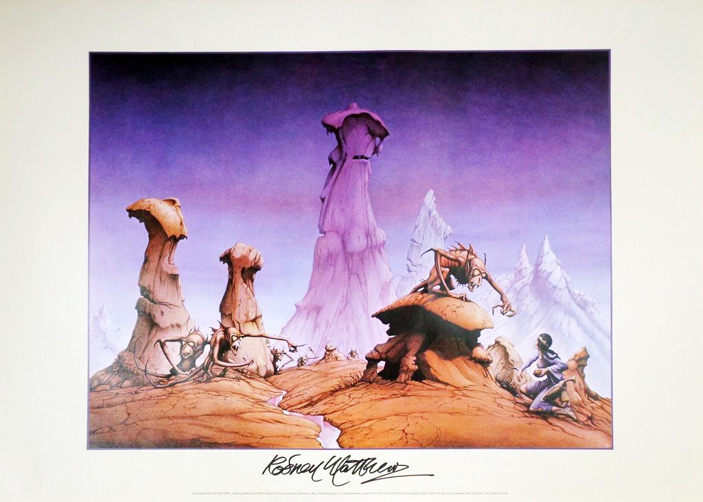 Original 1970s poster - Year of the Unicorn
