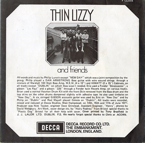 New Day (Thin Lizzy) EP outer gatefold